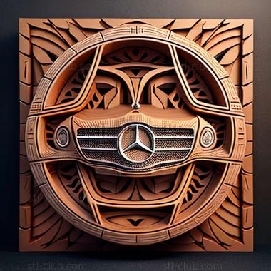 3D мадэль Mercedes Benz X (STL)